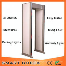 33 Zones Security Metal Detector Gate Walk Through Metal Detector